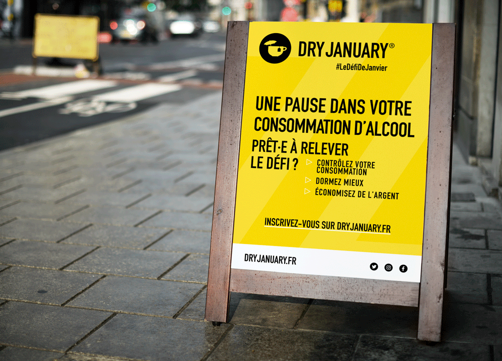 Dry january affiche